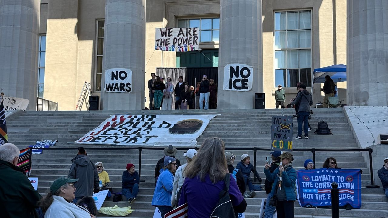 Hundreds Gather for Louisville’s No Kings Protest