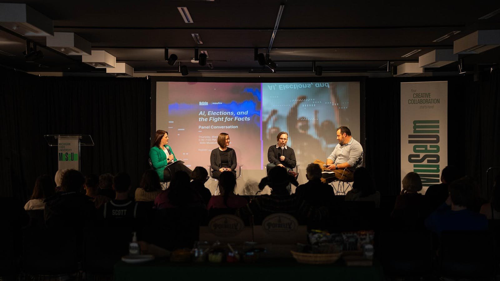 MSU Museum Discussion Explores AI, Politics, and Misinformation