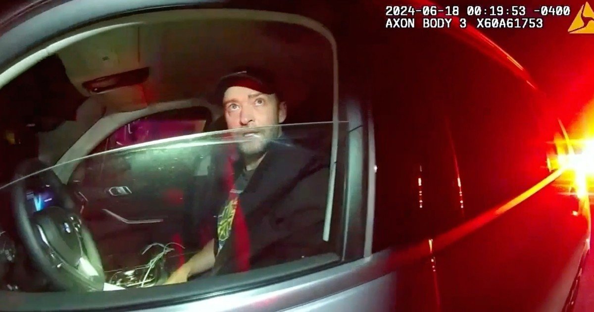 Video Released of Justin Timberlake’s Drunken Driving Arrest in 2024, Entertainment News