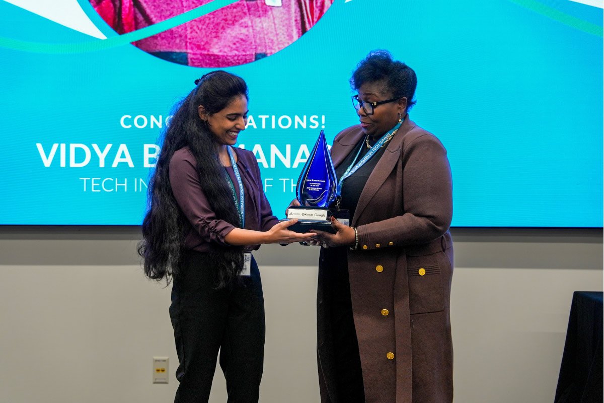 Vidya Bommanapally, UNO Ph.D. Candidate, Named 2026 Nebraska Tech Innovator of the Year | College of Information Science & Technology