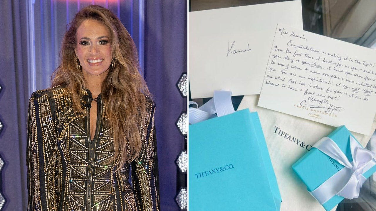 Carrie Underwood Presents Jewelry to ‘American Idol’ Contestant Tiffany