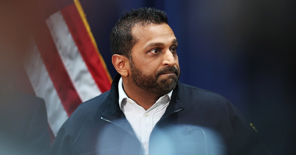 Kash Patel Files Lawsuit Against The Atlantic Over Claims of Heavy Drinking and Frequent Absences