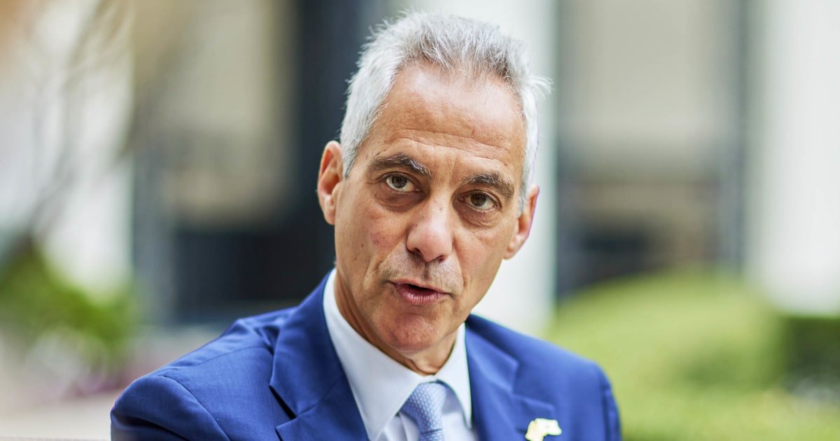 Rahm Emanuel Shifts Leftward on Israel Policy