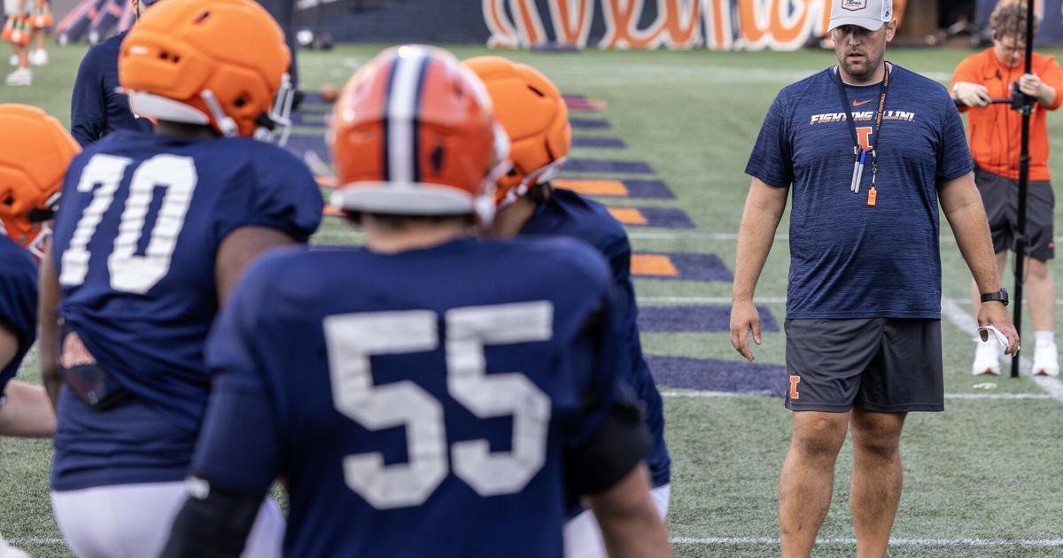 Revamped Offensive Line Remains a ‘Work in Progress’ for Illini | Sports