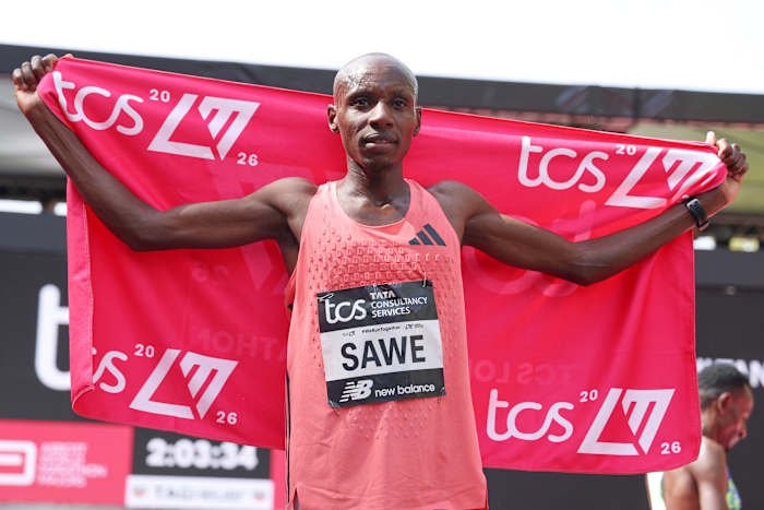 Sebastian Sawe of Kenya Sets World Record, Becomes First to Complete London Marathon in Under Two Hours