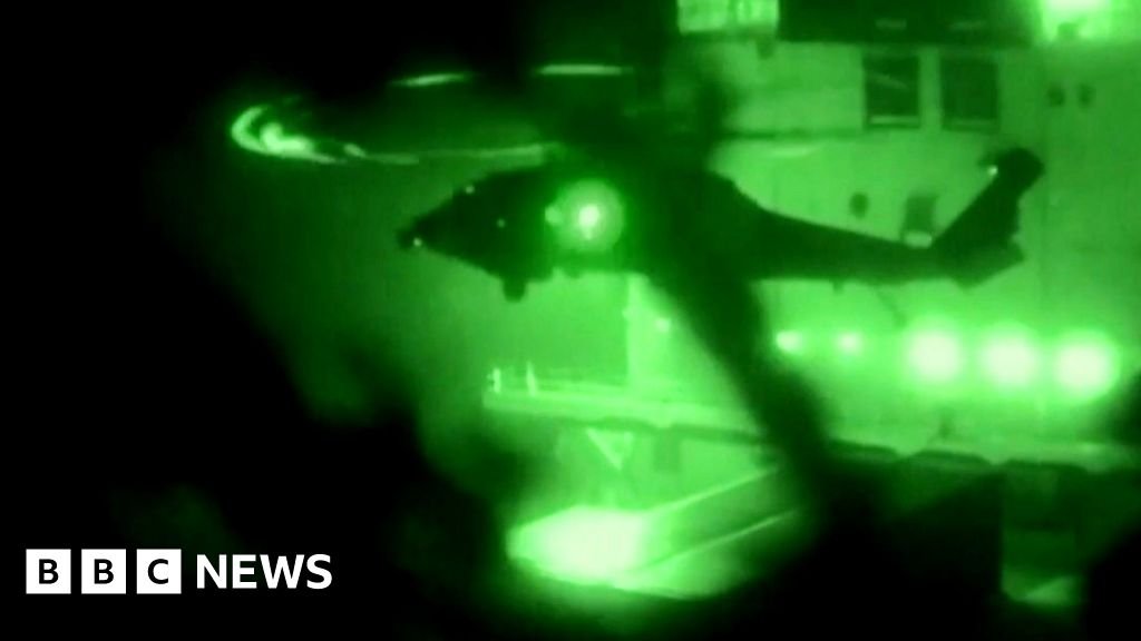 US Unveils Footage of Forces Capturing Iranian Vessel