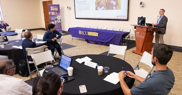 Clean Energy Spotlighted at ECU Sustainability Symposium | News Services