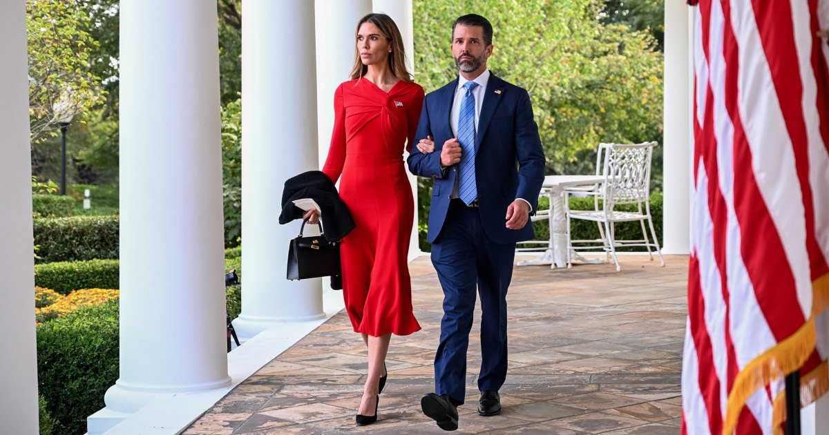 Donald Trump Jr. and Bettina Anderson Tie the Knot in Florida