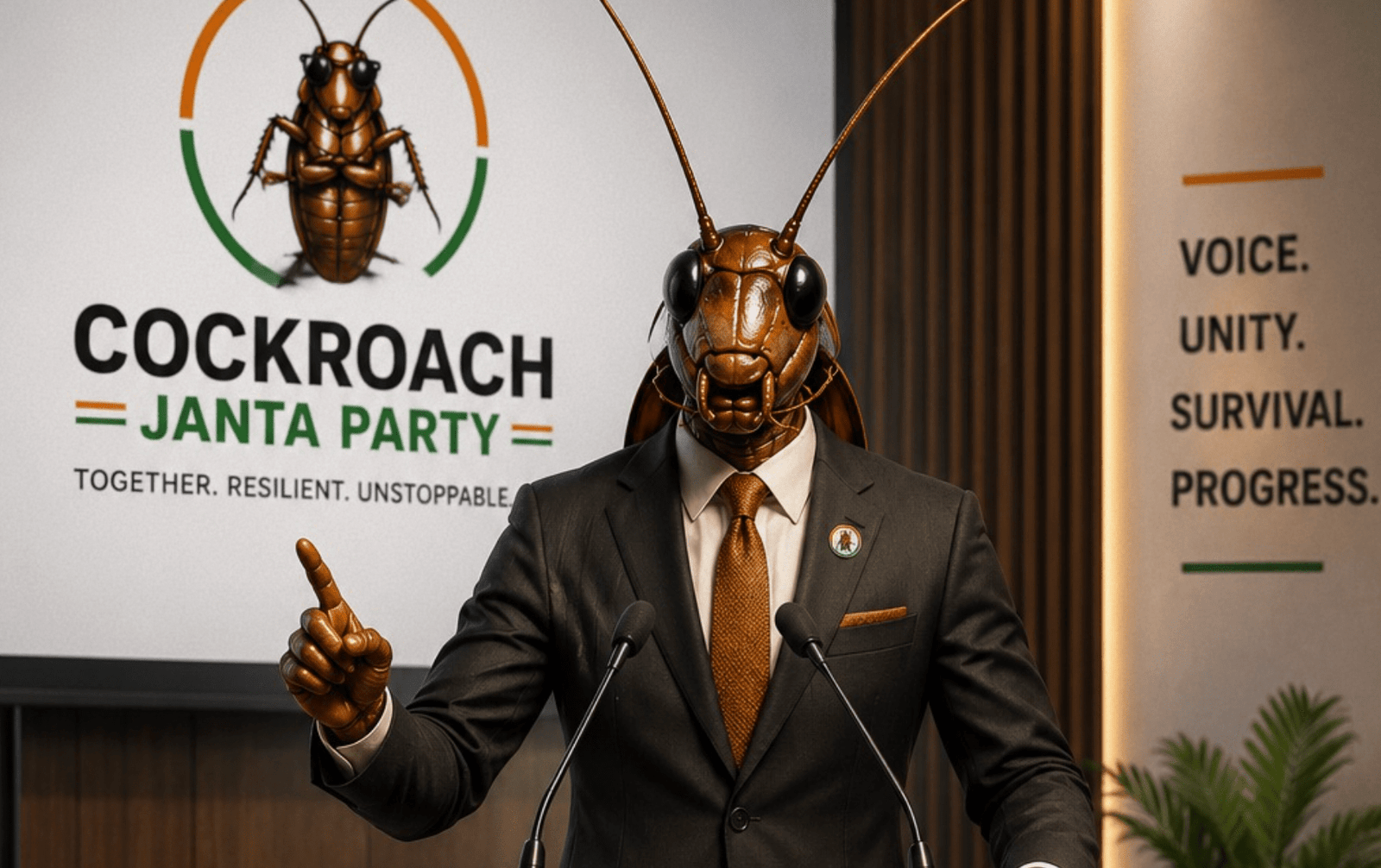 Founder of Cockroach Janta Party Claims Indian Government Shut Down Website | Politics News